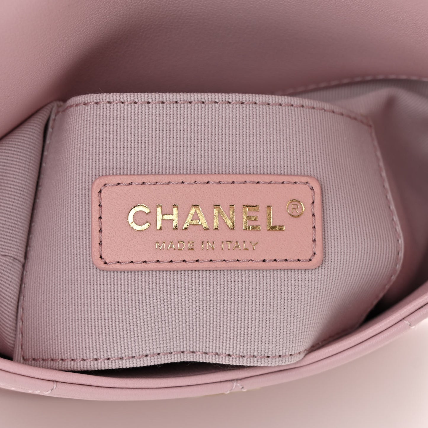 Calfskin Quilted Pearl Small About Pearls Hobo Bag Light Pink