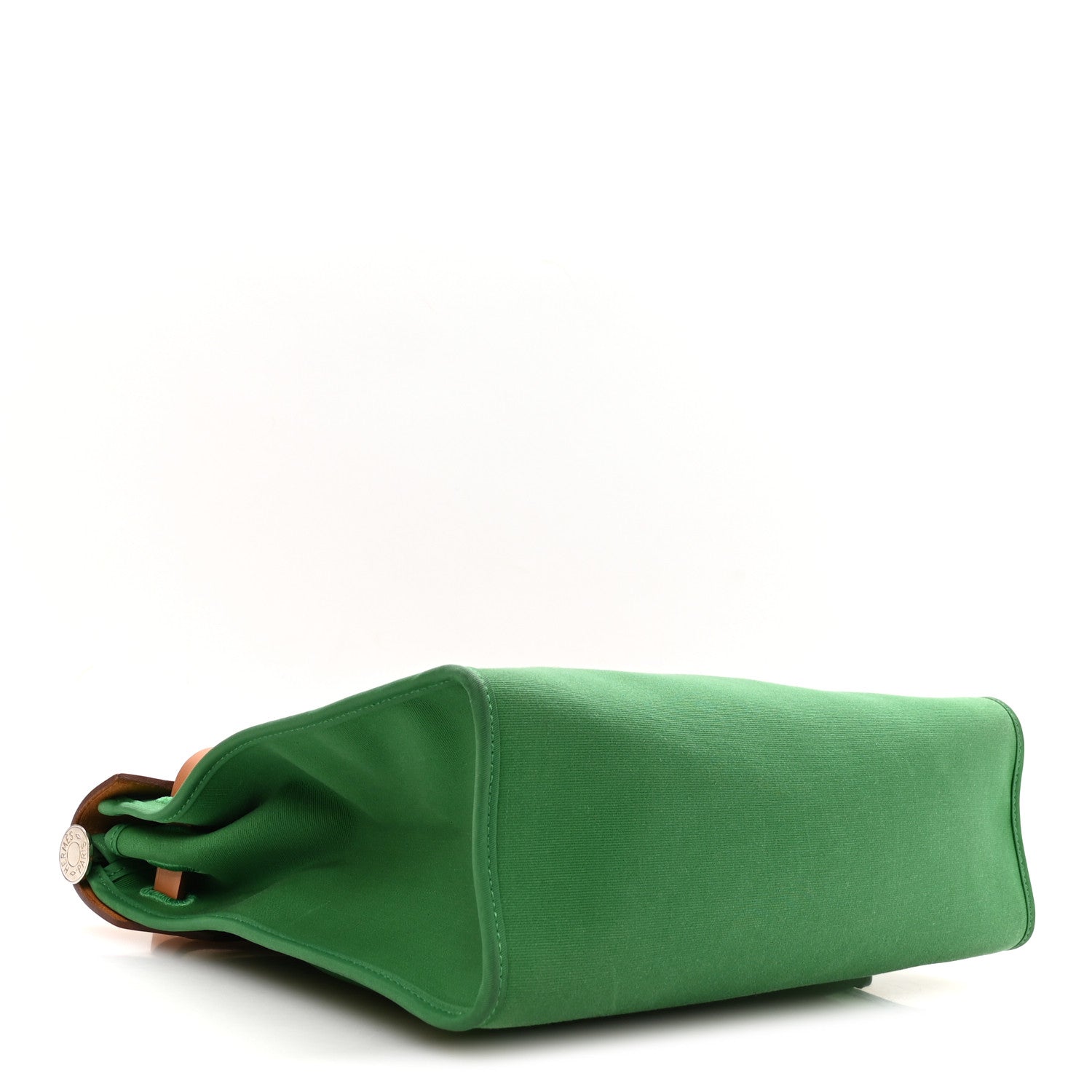 Hermes Vache Hunter Toile Herbag Zip 31 PM Bambou Natural 4 of 10