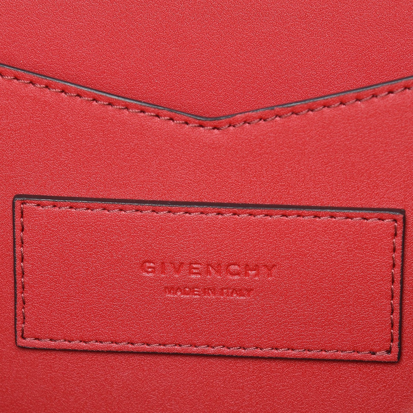 Calfskin Medium GV Shopper Tote Dark Red