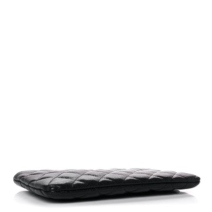 Chanel Caviar Quilted Cosmetic Case Black 4 of 9