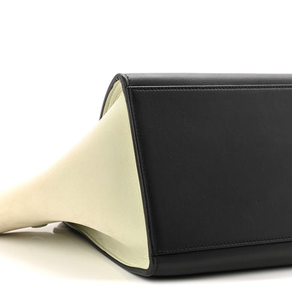 Celine Bullhide Calfskin Nubuck Small Tri-Color Trapeze Bright Red 8 of 11