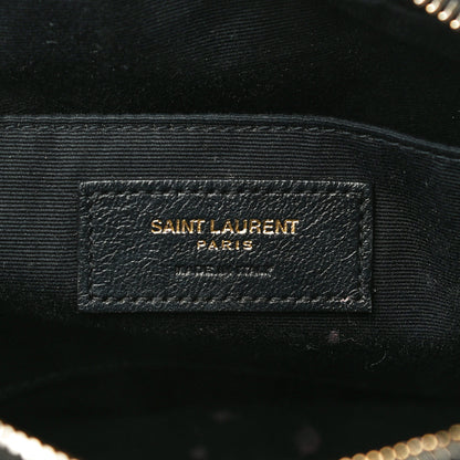 Saint Laurent Lambskin Monogram Small Lou Camera Bag Black 6 of 11