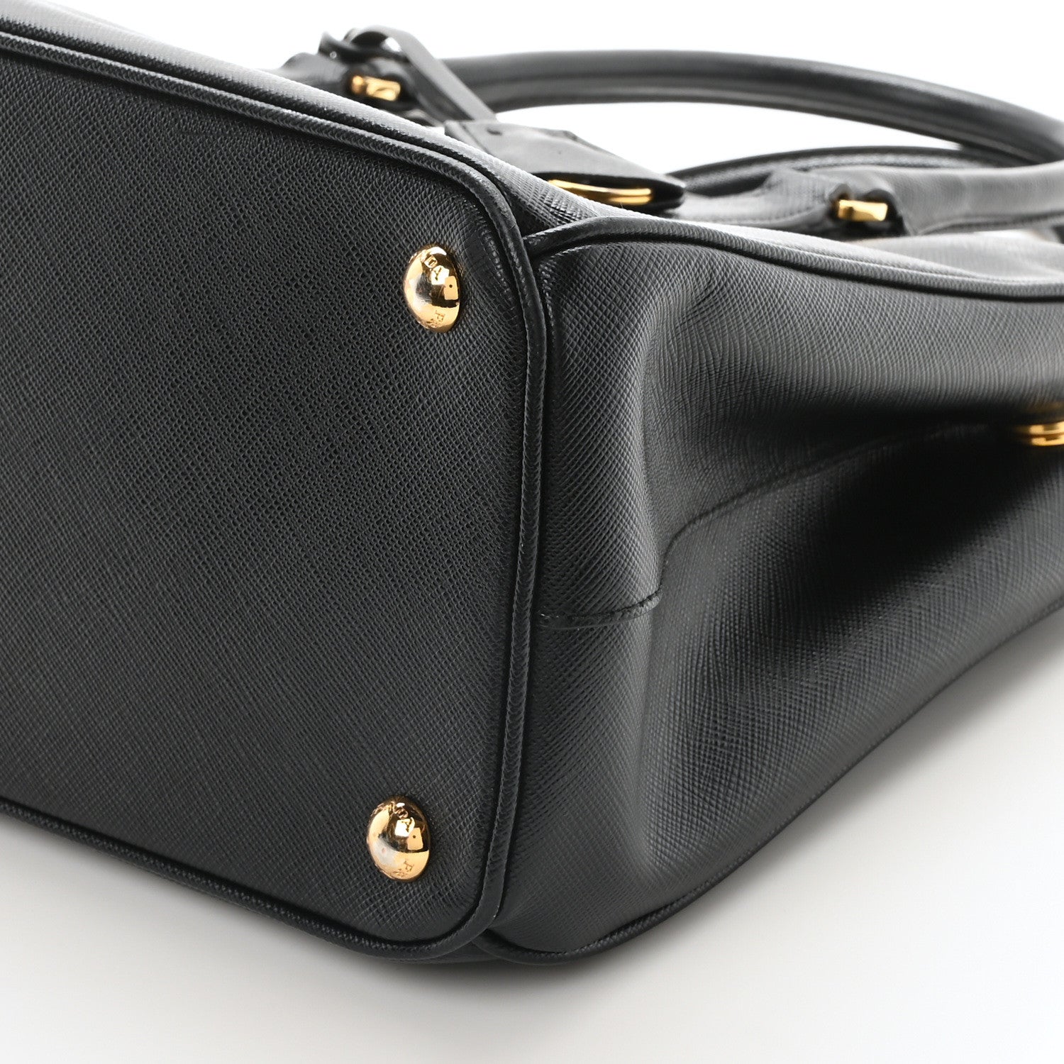 Prada Saffiano Medium Galleria Double Zip Tote Black 10 of 10