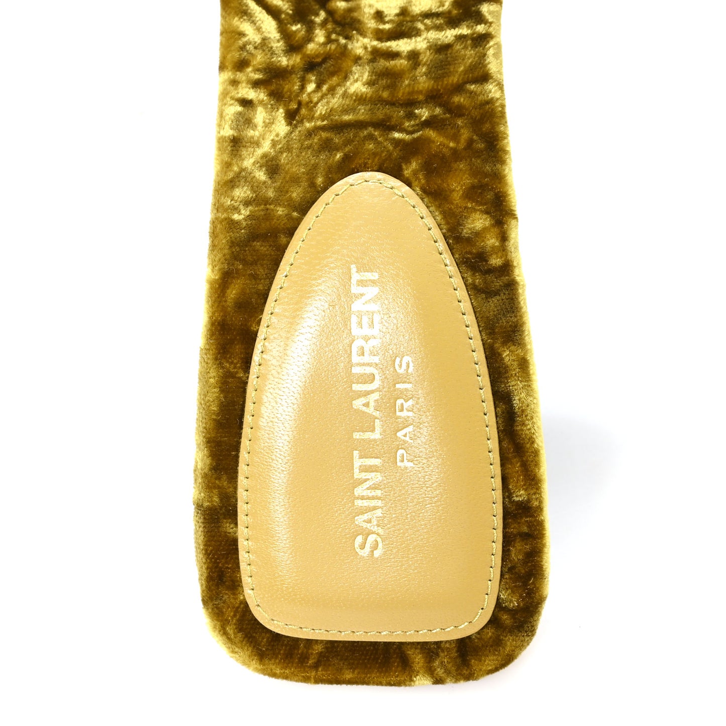 Velvet Baliqua 105 Mule Sandals 38 Yellow