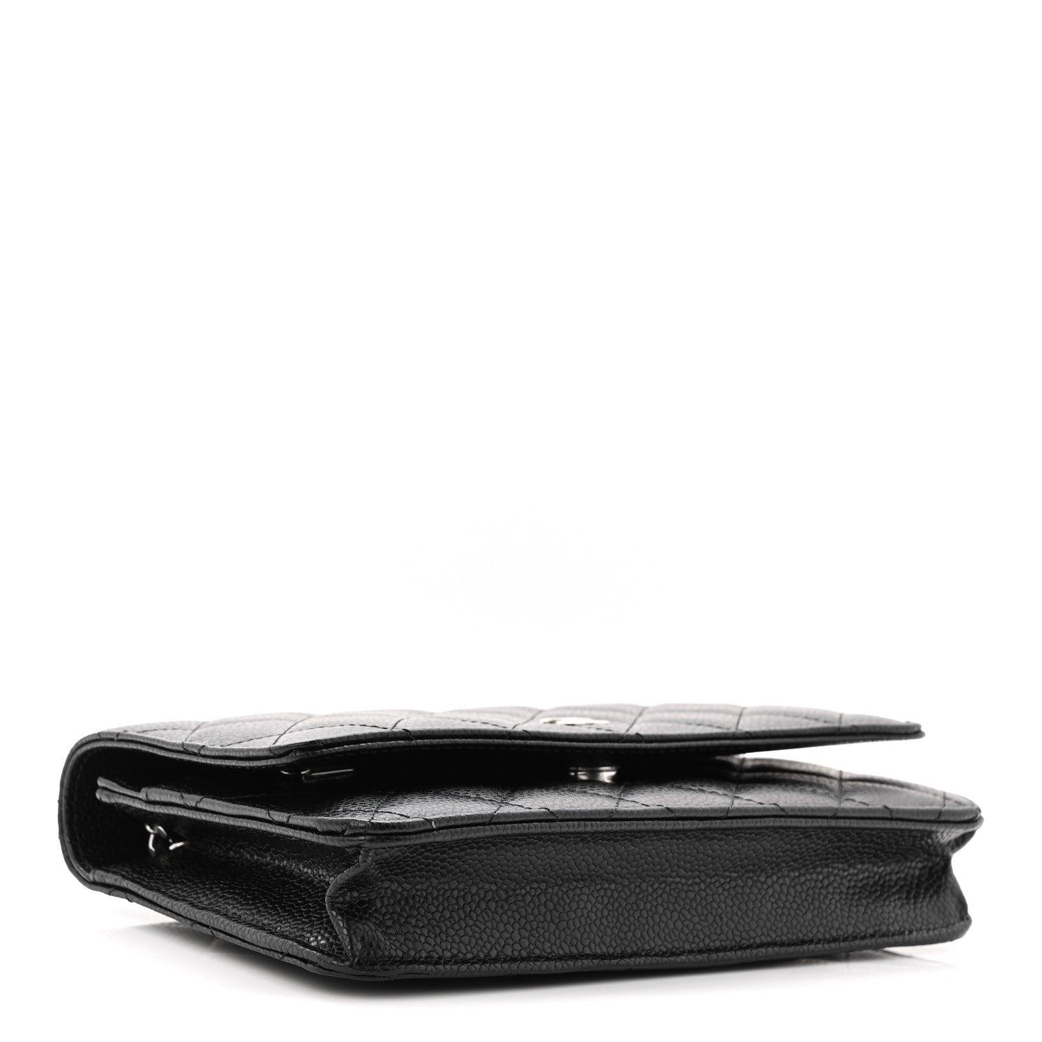 Chanel Caviar Quilted Wallet On Chain WOC Black 7 of 23
