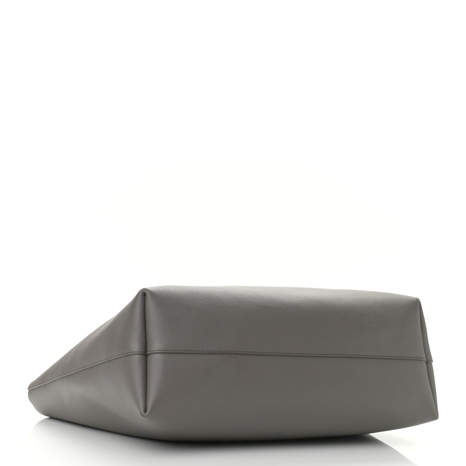 Saint Laurent Calfskin Large Shopping Tote Fog 5 of 11