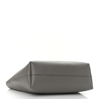 Saint Laurent Calfskin Large Shopping Tote Fog 5 of 11