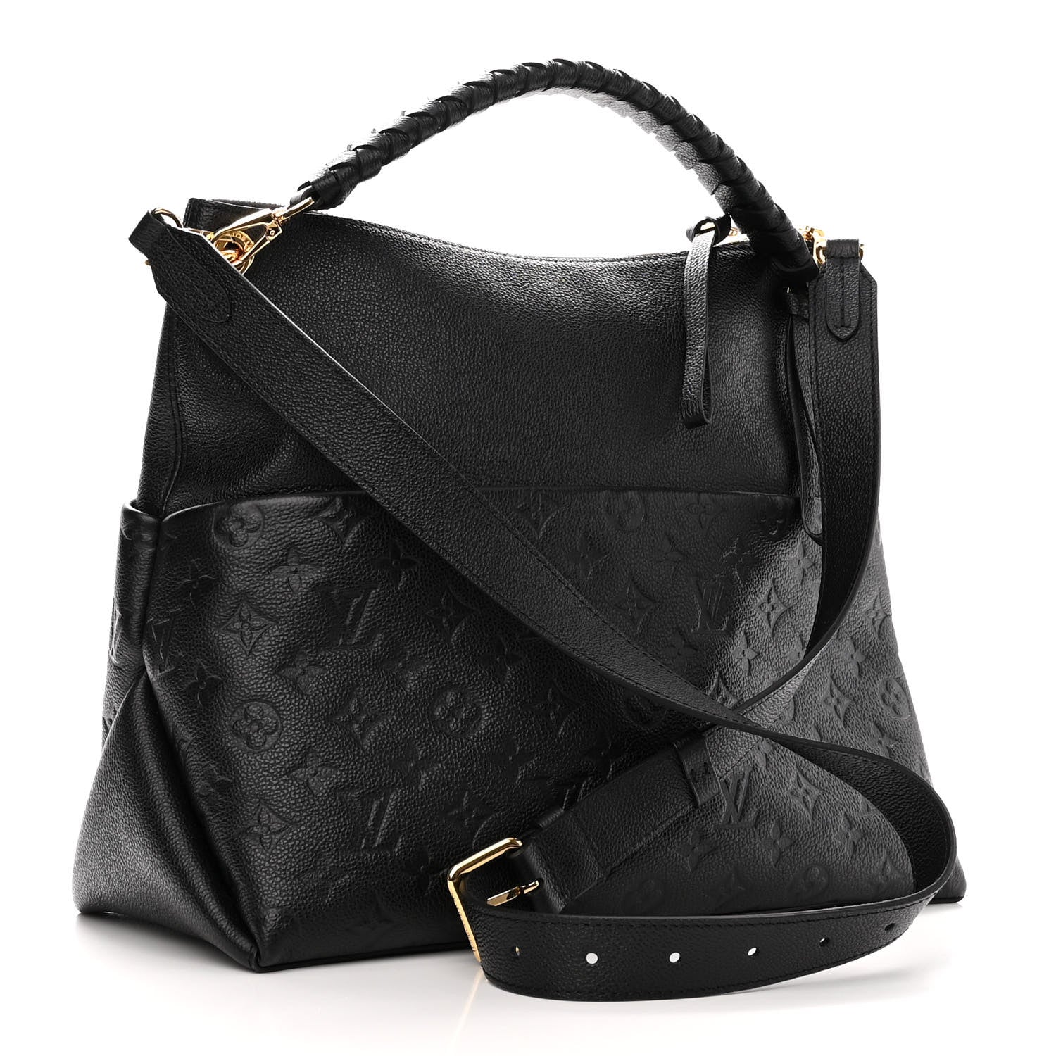 Louis Vuitton Empreinte Maida Hobo Black 3 of 9