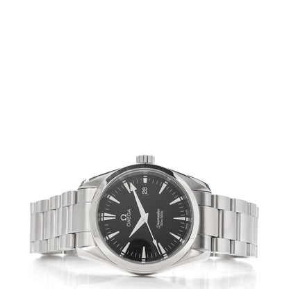 Omega Stainless Steel 36mm Seamaster Aqua Terra Quartz Watch Black 2518.50 2 of 5