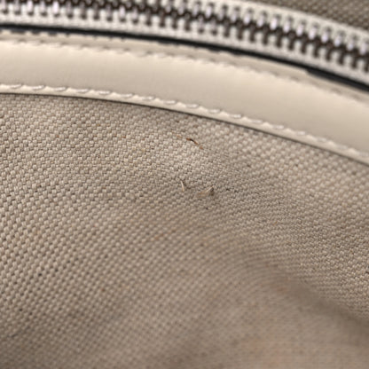 Gucci Calfskin Bamboo Web Medium Dionysus Top Handle Bag White Blue Hibiscus Red 11 of 11