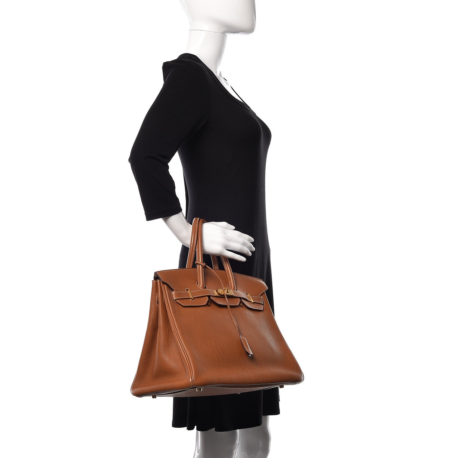 Hermes Togo Birkin 35 Gold 2 of 11