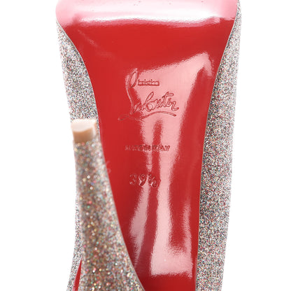 Christian Louboutin Glitter Canvas Aliglitter Fifille 100 Pumps 39.5 Multicolor 9 of 12