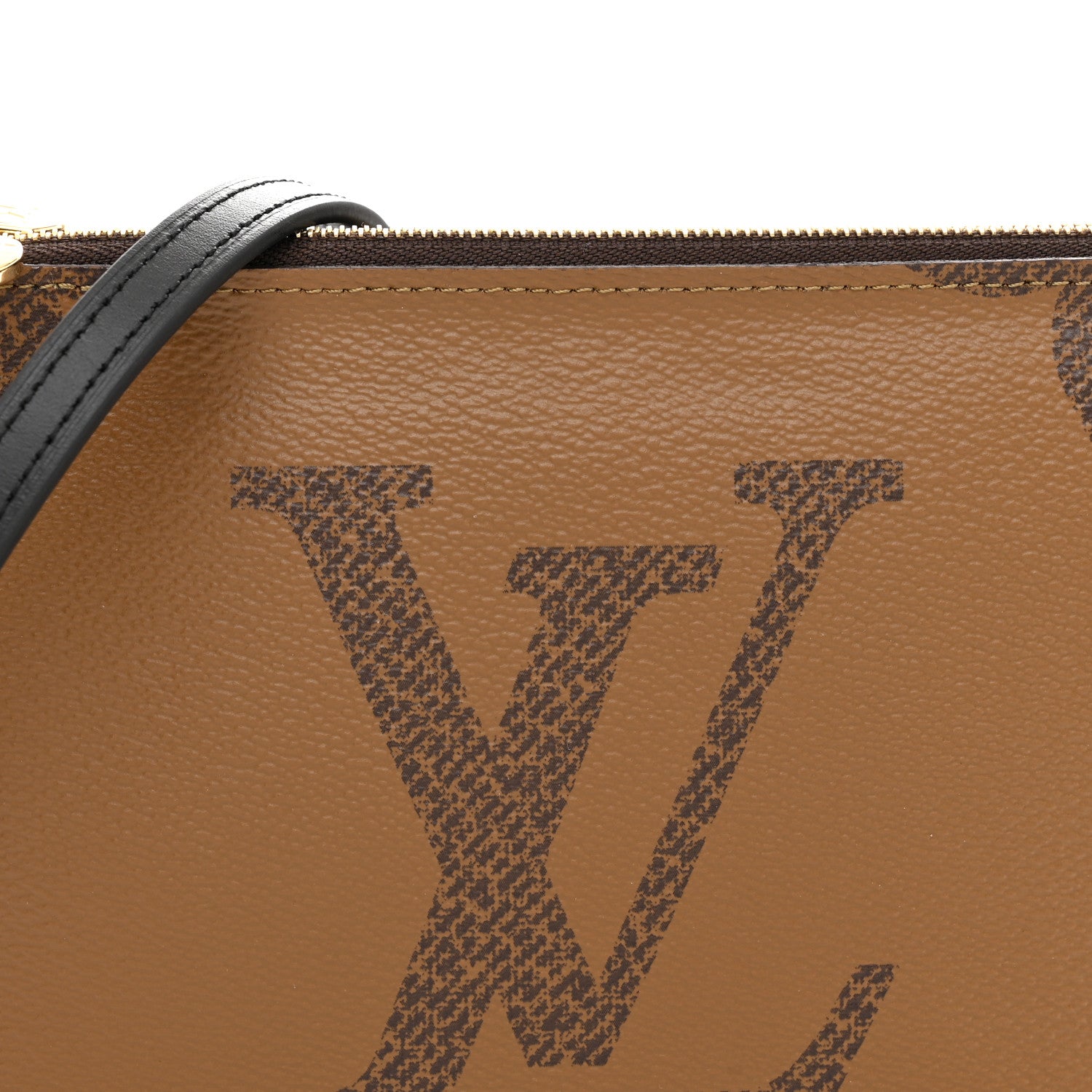 Louis Vuitton Reverse Monogram Giant Double Zip Pochette 7 of 9
