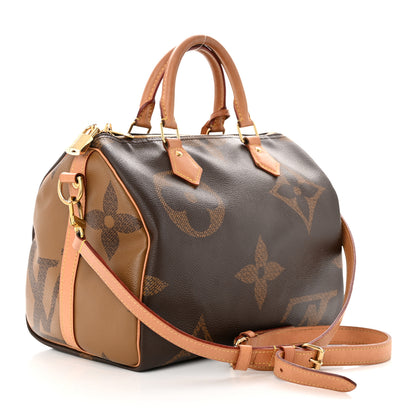 Louis Vuitton Reverse Monogram Giant Speedy Bandouliere 30 3 of 18