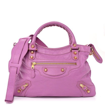 Balenciaga Agneau Giant 12 Gold Hardware Town Rose Berlingot 1 of 10