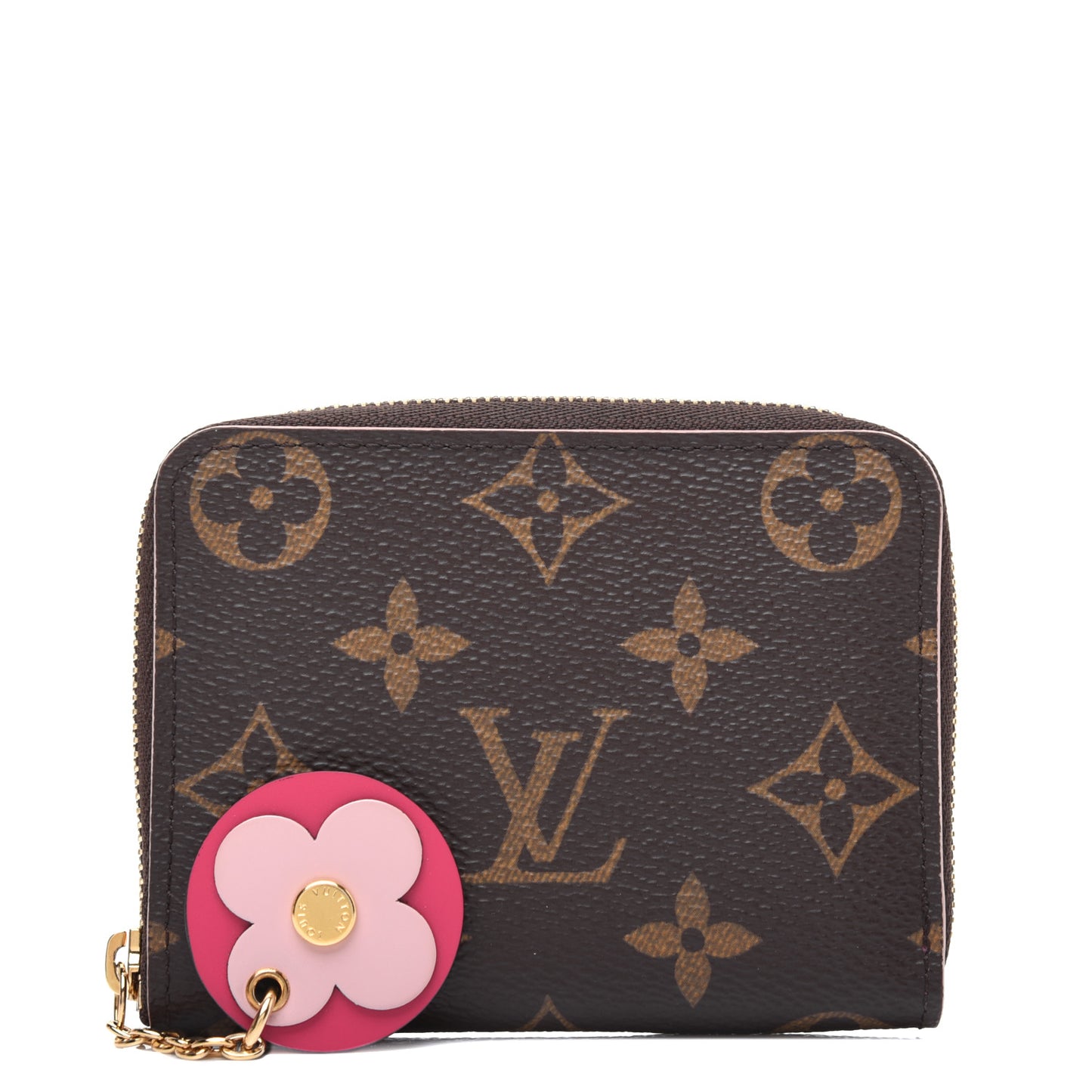 Monogram Bloom Flower Zippy Coin Purse