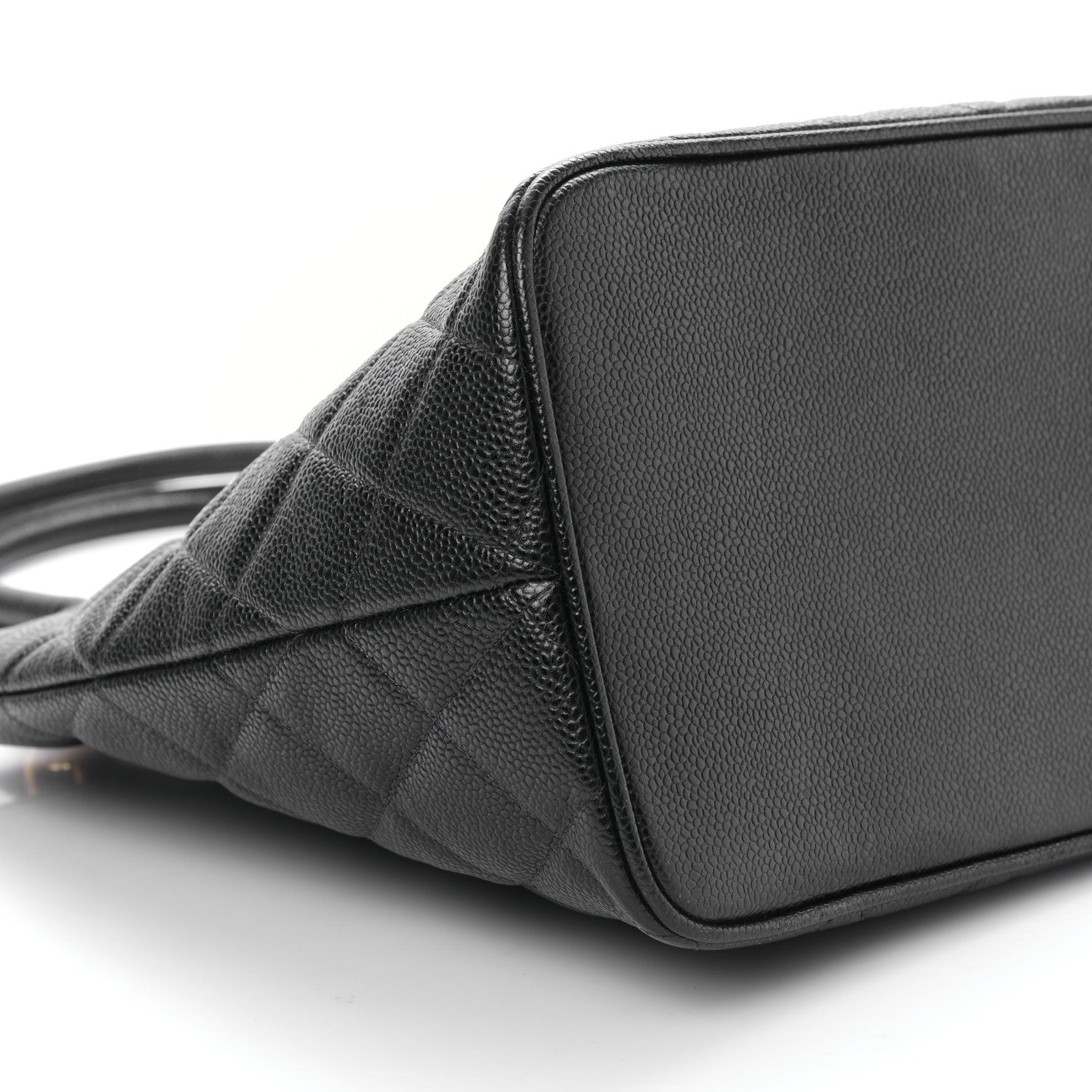 Chanel Caviar Quilted Medallion Tote Black 8 of 9