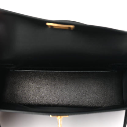 Hermes Epsom Mini Kelly Sellier 20 Black 5 of 10