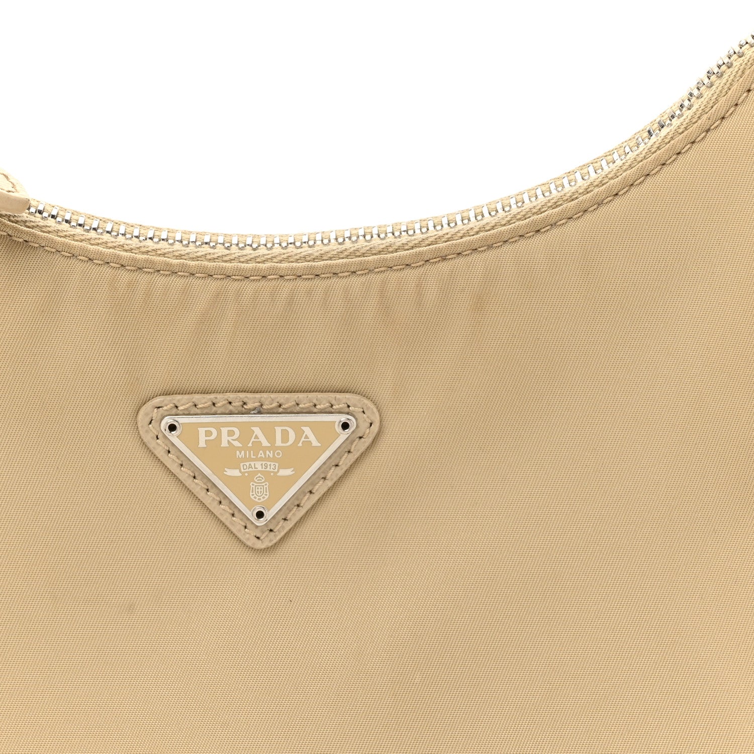 Prada Re-Nylon Saffiano Mini Re-Edition 2005 Bag Deserto 7 of 13