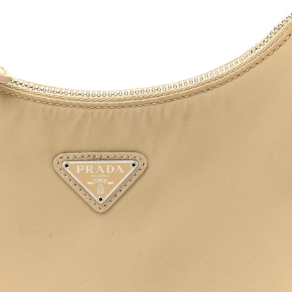 Prada Re-Nylon Saffiano Mini Re-Edition 2005 Bag Deserto 7 of 13