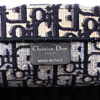 Christian Dior Oblique Large Book Tote Blue Multicolor 6 of 15