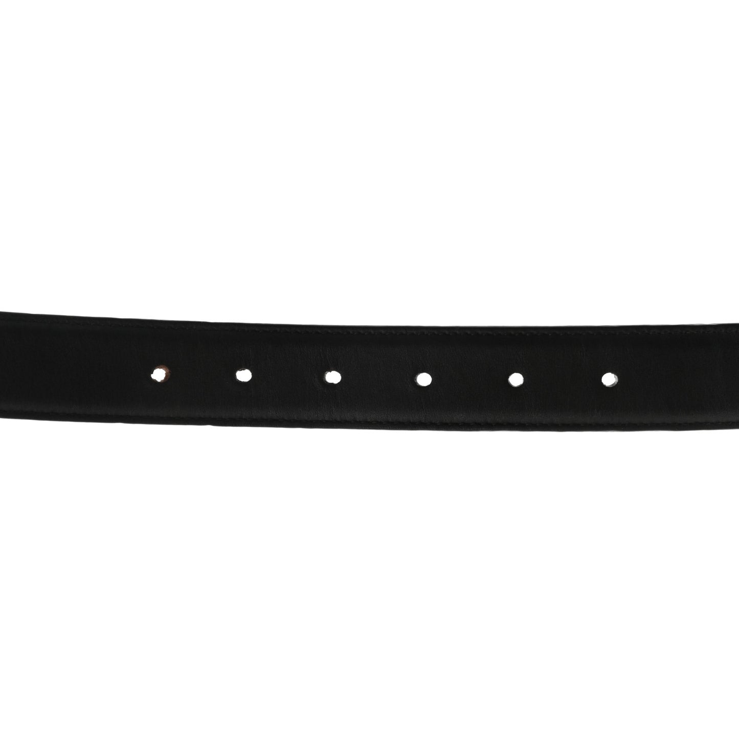 Calfskin Interlocking G Belt 95 38 Dark Brown