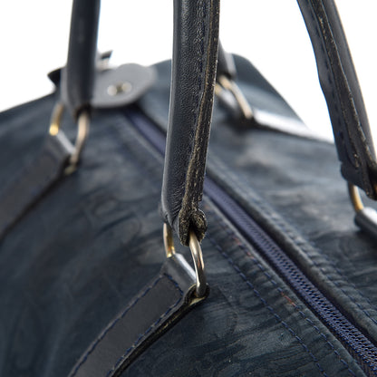 Christian Dior Monogram Boston Navy Blue 10 of 16