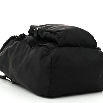 Prada Nylon Tessuto Character Logo Patch Backpack Black 8 of 9