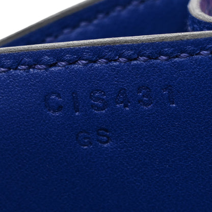 Hermes Epsom Constance 18 Bleu Electrique 8 of 14