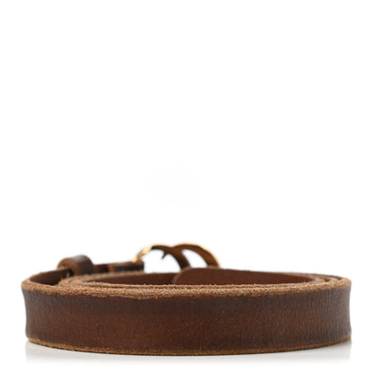 Gucci Faded Calfskin Double G 20mm Belt 80 32 Cuir 2 of 7