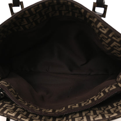 Fendi Zucchino Small Tote Brown 5 of 11