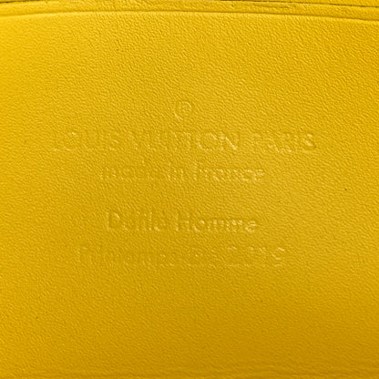 Louis Vuitton Taurillon Monogram Pochette Volga Yellow 6 of 9