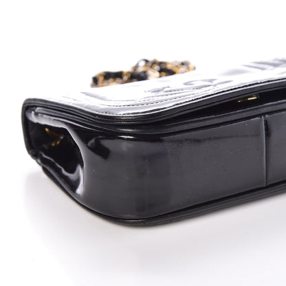 Chanel Patent Mini Flap Black 16 of 17