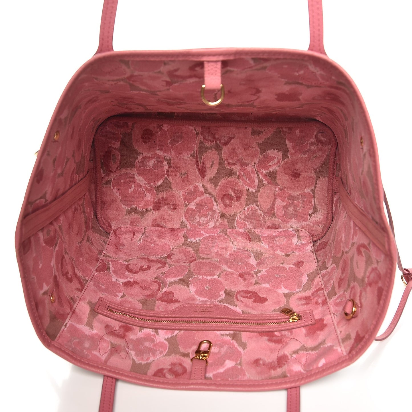 Monogram Articles de Voyage Ikat Neverfull MM Rose Velours