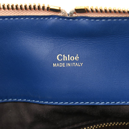 Chloe Smooth Calfskin Medium Baylee Tote Sea Water 5 of 9