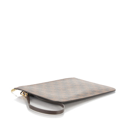 Louis Vuitton Damier Ebene Neverfull MM GM Pochette Rose Ballerine 4 of 8