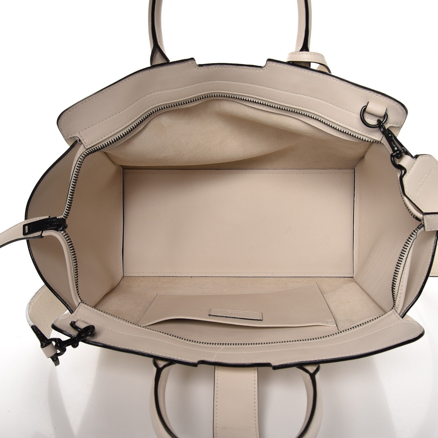 Saint Laurent Calfskin Small Monogram Downtown Cabas Porcellana 5 of 11