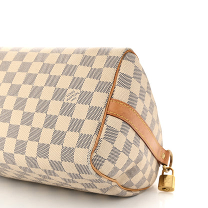 Louis Vuitton Damier Azur Speedy Bandouliere 25 10 of 10