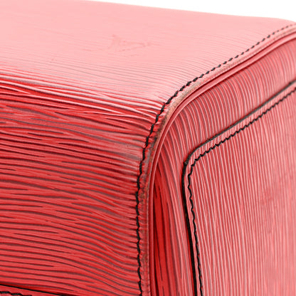 Louis Vuitton Epi Speedy 25 Castillan Red 14 of 15