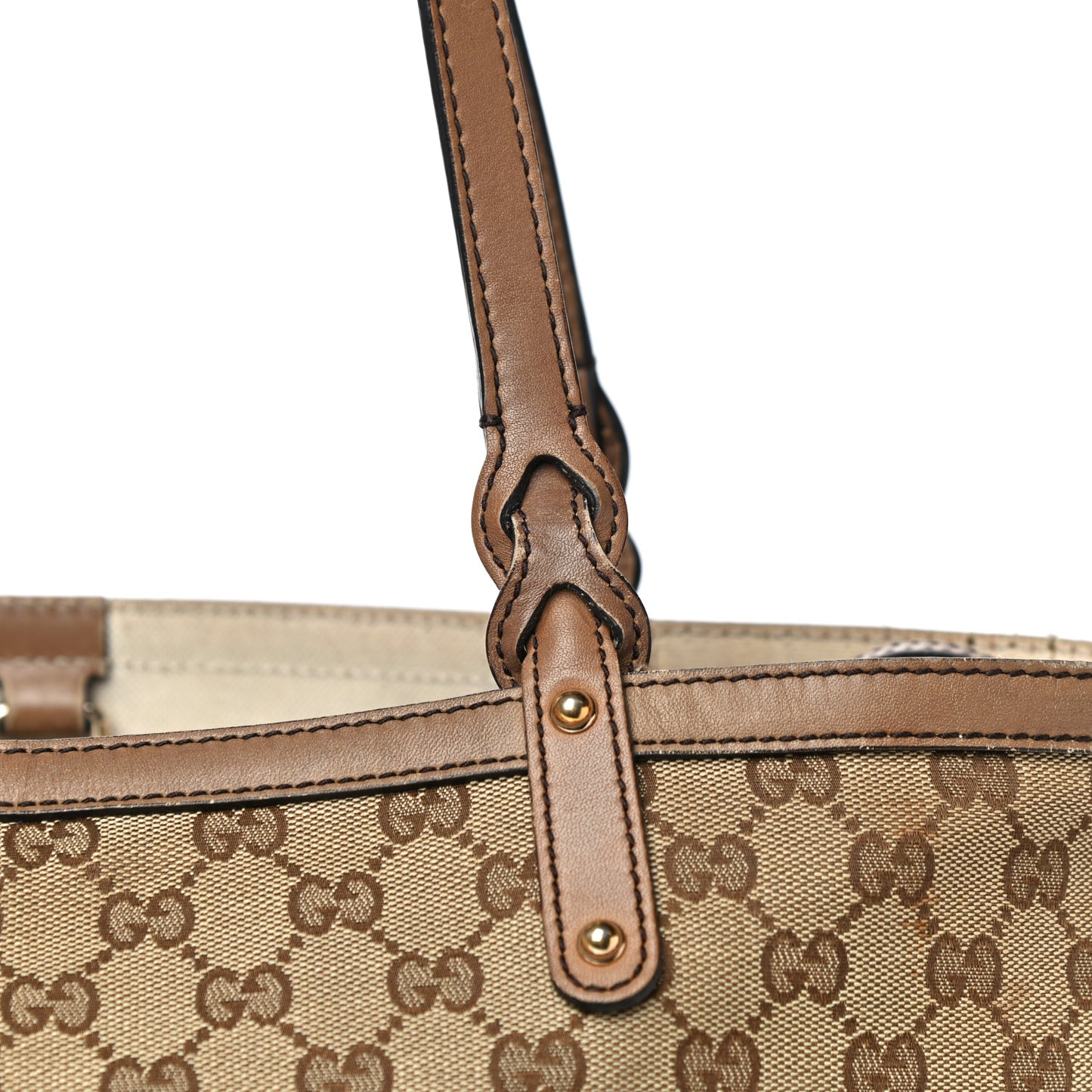 Monogram Medium Craft Tote Brown