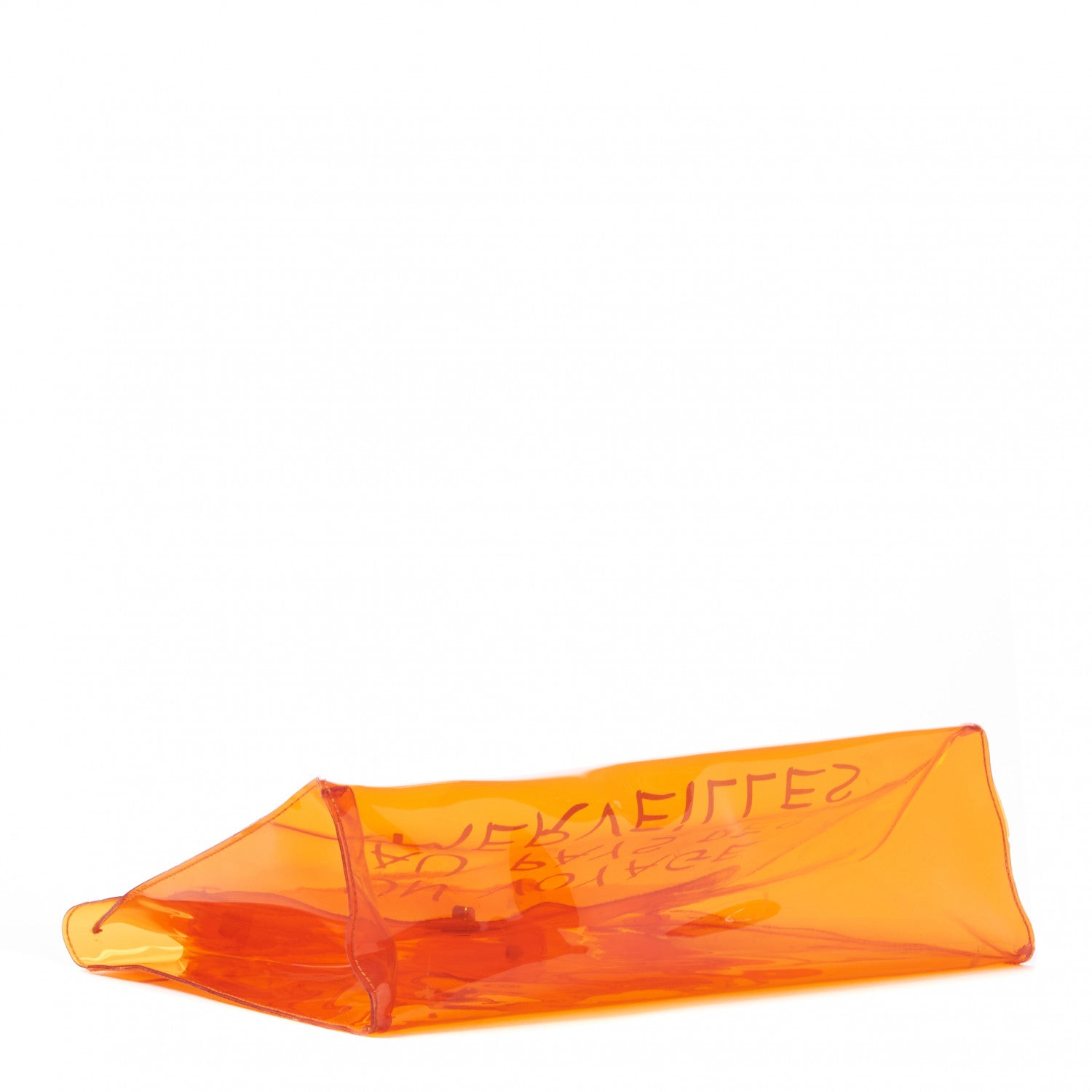 Hermes Vinyl Souvenir De L'Exposition Kelly Orange 3 of 7