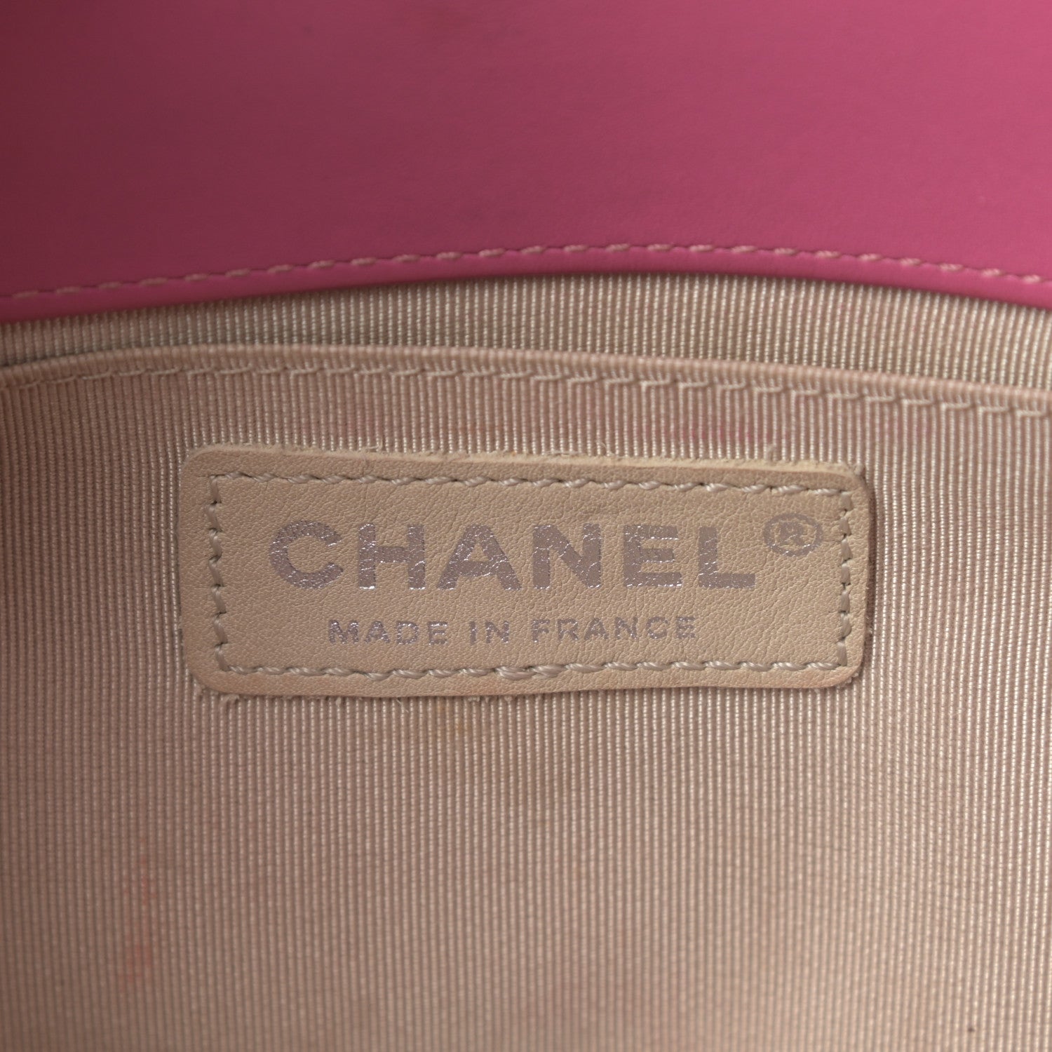 Chanel Patent Calfskin Quilted Medium Boy Flap Light Pink 6 of 18