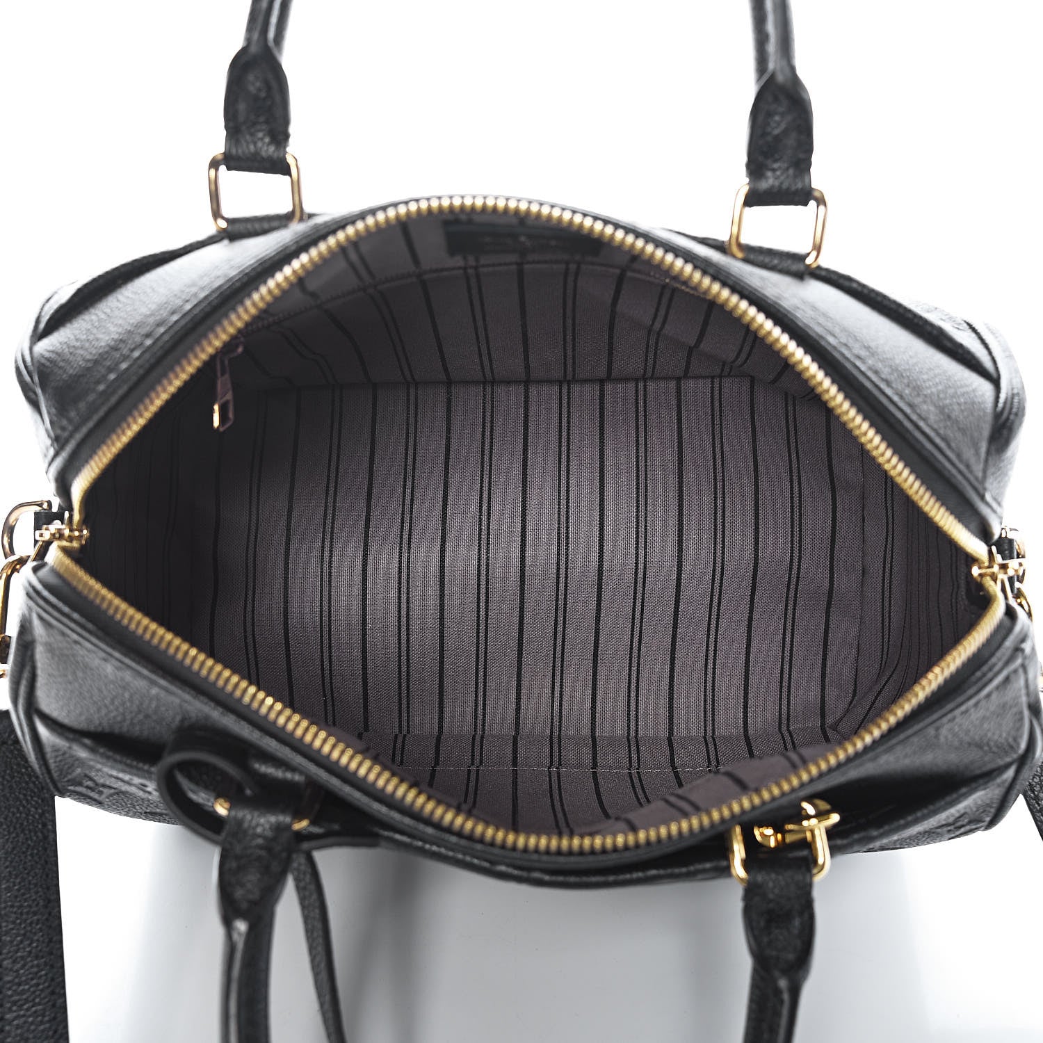Louis Vuitton Empreinte Speedy Bandouliere 25 NM Black 6 of 11