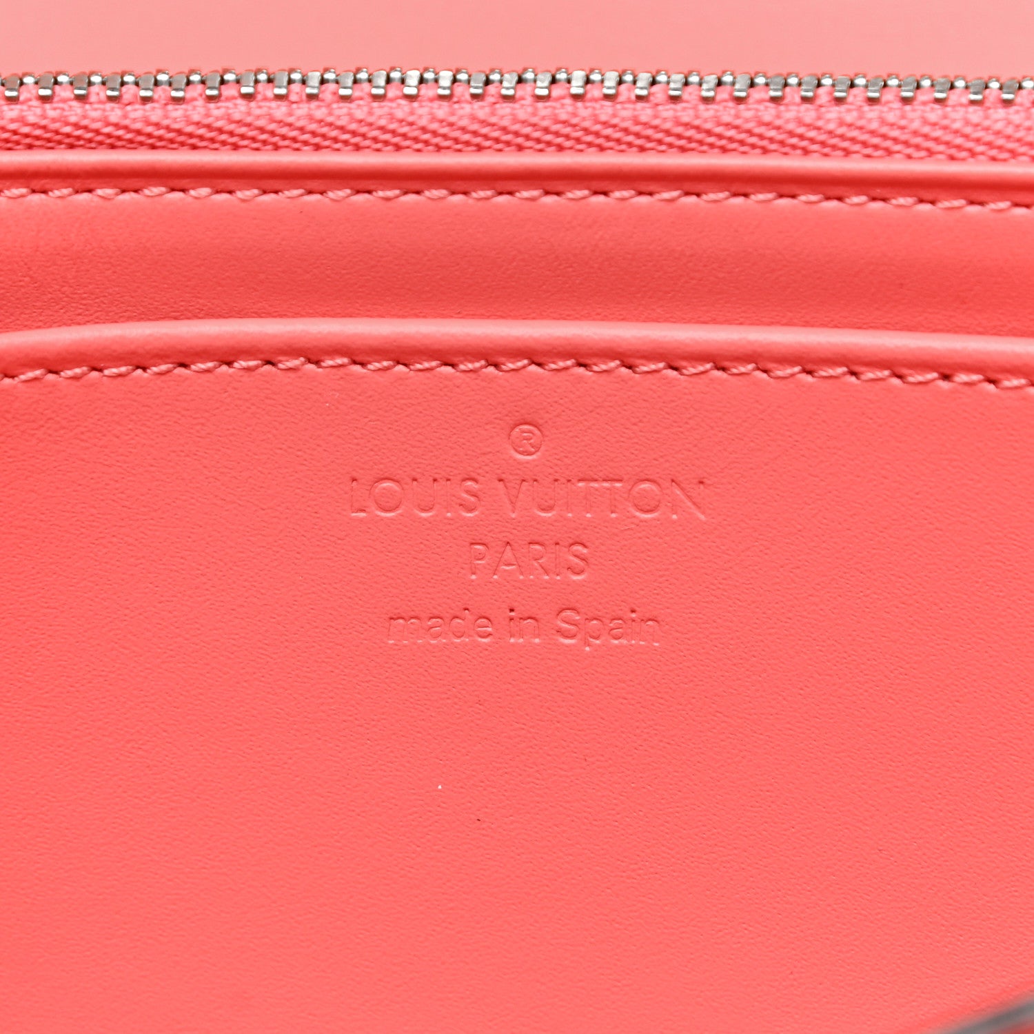 Louis Vuitton Patent Louise Wallet Rose Litchi 7 of 10