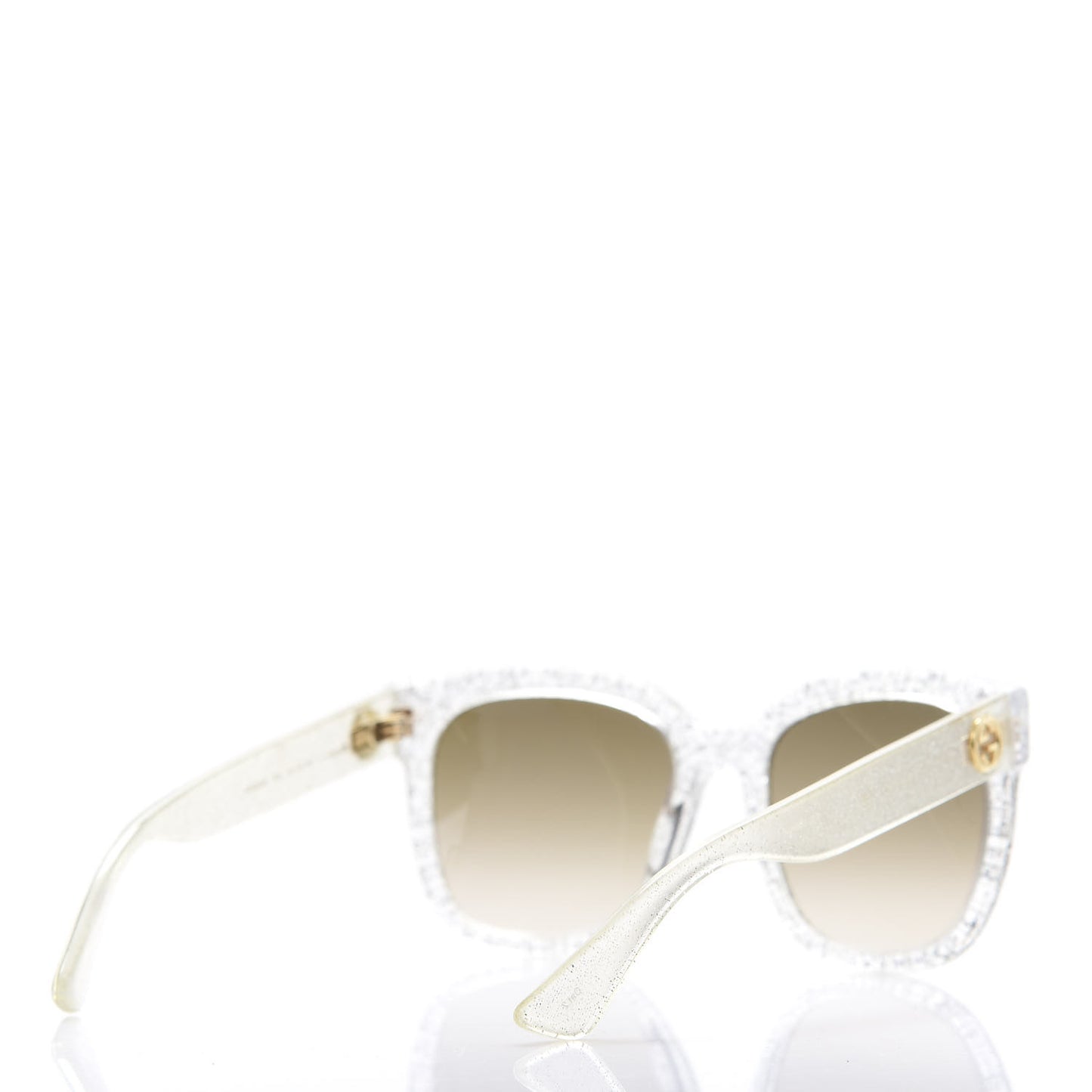 Acetate Glitter Sunglasses GG0034S Silver