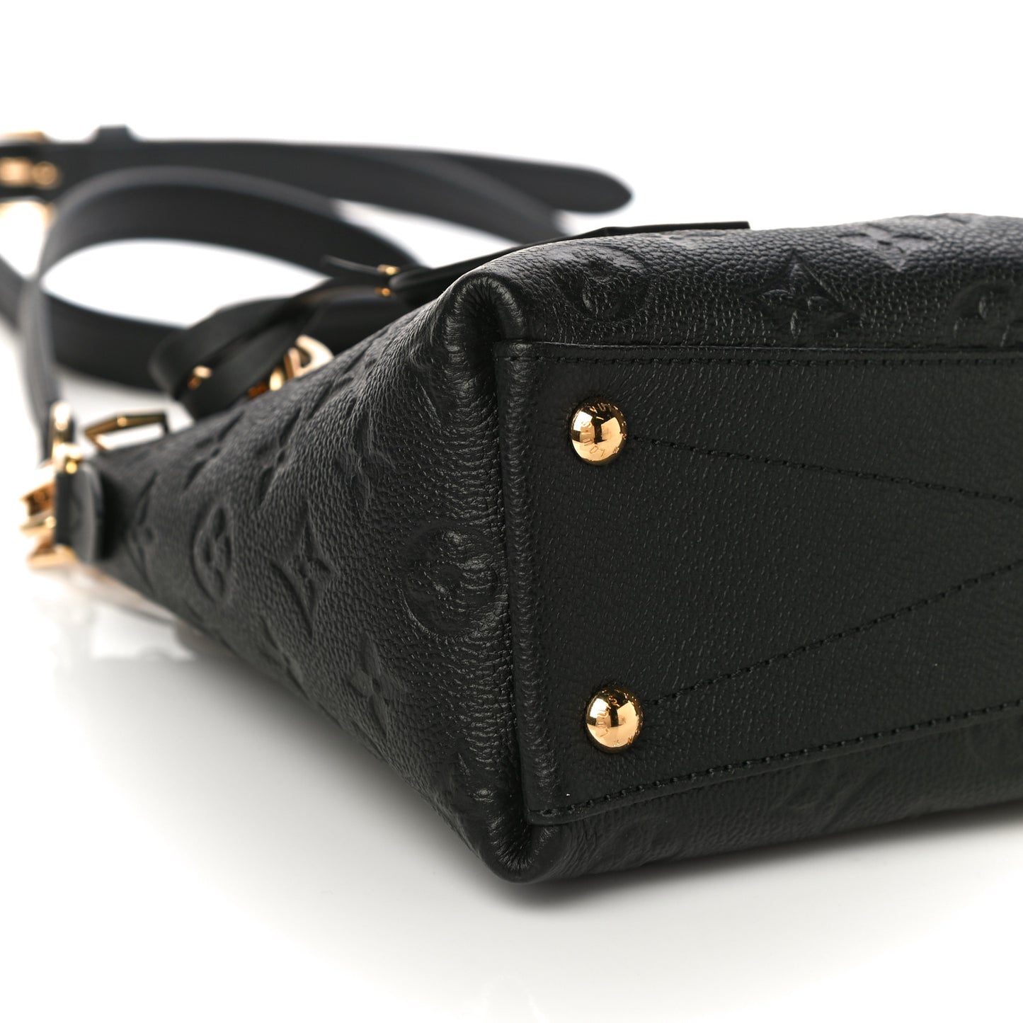 Empreinte V Tote BB Black Creme