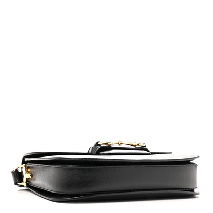 Gucci Azalea Calfskin Horsebit 1955 Shoulder Bag Black 4 of 10