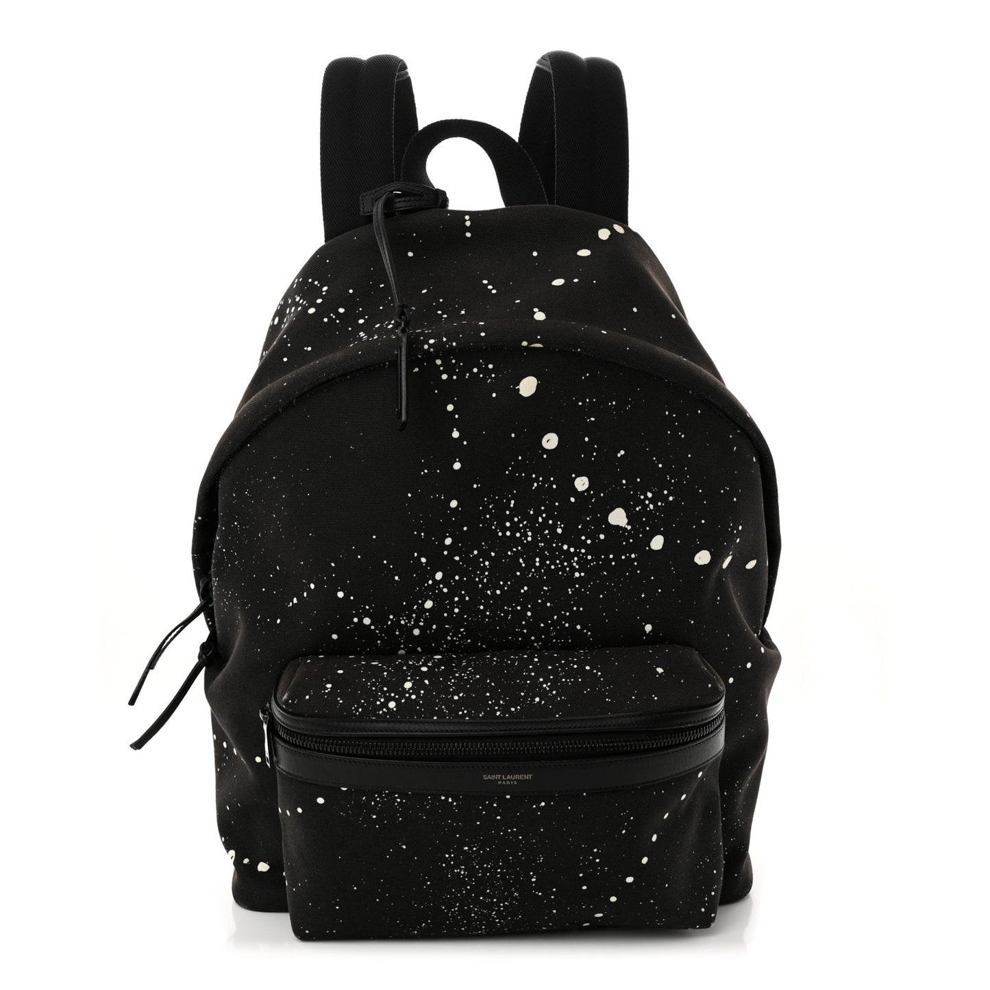 Canvas City Backpack Black White
