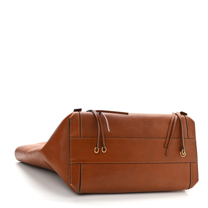 Chloe Smooth Calfskin Medium Milo Shopping Tote Caramel 4 of 7