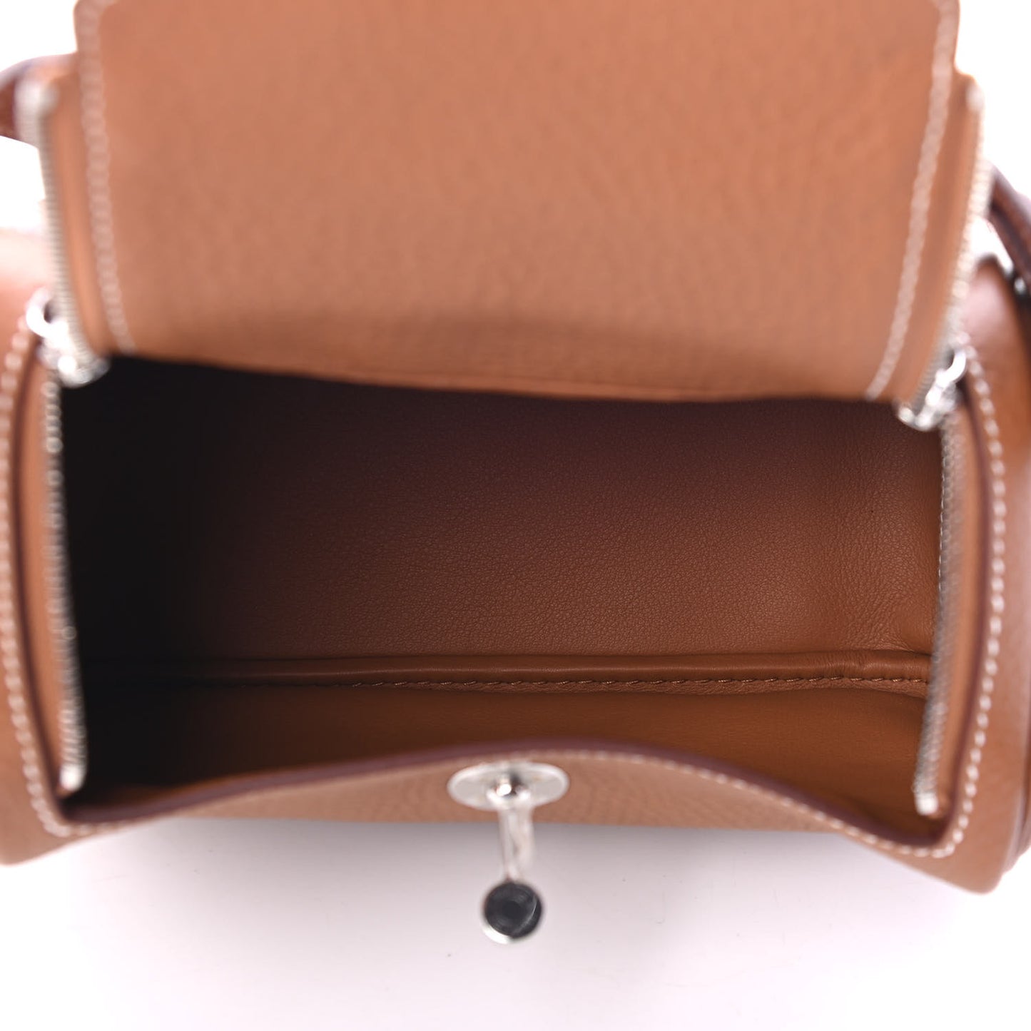 Taurillon Clemence Mini Lindy 20 Gold
